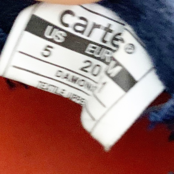 Carter’s Damon Allover Dinosaur Print Casual Canvas Slip-on Sneakers Skate Shoe - Picture 8 of 8